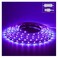U4GLORY 66ft Black Light LED Strips 120 Lamp Beads USB Cable 15m LED Black Light Strip Kit DC5V 10W Flexible Blacklight strip lights NonWaterproof UV Light Strip for Indoor TV Decor Party Halloween