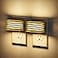 JandCase LED Night Light Gold Night Lights Plug into Wall with Dusk to Dawn Sensor Dimmable Plug in Night Light 2 Pack Adjustable Brightness 3000K Soft White Nightlight for Bedroom Bathroom