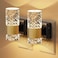 Fuligent LED Night Lights Plug into Wall 2 Pack Acrylic Nightlight with Dusk to Dawn Sensor 0100LM Stepless Dimmable 3000K Soft Light Wall Sconce Night Light Plug in for Bathroom Hallway Room