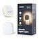 AUVON Plugin LED Backlit Night Light with Motion Sensor Dusk to Dawn Sensor Dimmable Warm White Nightlight with 150 lm Adjustable Brightness for Bathroom Bedroom Hallway Stairs 2 Pack