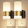 L LOHAS LED Dimmable Night Light 2 Pack Dusk to Dawn Sensor Support 0100 Lumen Brightness Ajdustable 3000K Soft White