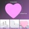 INZU Night Lights Plug into Wall LED Night Light for Kids Cute Nightlight with Auto Dusk to Dawn Sensor LED Nightlight with Soft Warm Light for Bedroom Nursery Bathroom Hallway Pink