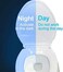 BSASHF Color Changing Toliet Night Light Motion Sensor Led Motion Activated Washroom UV Slap Activated Butt Smart Light Commode Night Lamp16 1