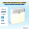 Anchors Up Cruise Cabin Magnetic Night Light with Motion Sensor USB Rechargeable LED Motion Sensor Light Warm White for Carnival Royal Celebrity Norwegian and More Cruise Essentials by AnchorsUp