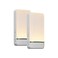 Dawnrise Night Lights Plug into Wall Invisible Motion Sensor Night Light Soft Warm or Cool White Selectable Brightness Adjustable LED Night Lights for Bedroom Bathroom Stairs Hallway 2PK