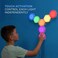 Emberela HEXlights Sensory Lights for Kids 7pk Touch Hexagon Lights Remote Controlled AutismFriendly Tap Tap Wall LED Panels for Sensory Room Table Stand Included