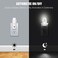 Emotionlite Plug in Night Light Neutral White LED Nightlight Dusk to Dawn Sensor Kids Nursery Bedroom BathroomHallway Stairs Kitchen 4 Pack