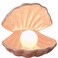 IMIKEYA Shell Light LED Seashells Mood Lamp Portable Night Light in Shell Desktop Ornament Home Decor for Bedroom Living Room Ocean Beach Decor