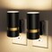 JandCase Night Lights Plug into Wall Automatic Night Light with Dusk to Dawn 2 Pack 0100LM Dimmable Plug in LED Nightlight 3000K Soft Warm for Bedroom Hallway Stairs