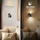 JandCase Night Lights Plug into Wall Automatic Night Light with Dusk to Dawn 2 Pack 0100LM Dimmable Plug in LED Nightlight 3000K Soft Warm for Bedroom Hallway Stairs