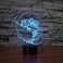 Jinnwell 3D Fishing Fish Night Light Lamp Illusion Night Light 7 Color Changing Touch Switch Table Desk Decoration Lamps Gift Acrylic Flat ABS Base USB Cable Toy