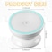 Kathfly 2 Pieces Motion Sensor Night Lights LED Cordless Puck Small Wall Lights with Rotating Base for Cruise Cabin Hallway Bedroom Kitchen Closet Stairway WhiteBattery Operated