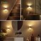 L LOHAS LED Night Light 2 Pack 3000K Bubble Night Lights Plug into Wall Acrylic Night Lights with Light Sensor Adjustable BrightnessSoft White Plug in Nightlights for Rooms Bathroom Hallway