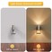 L LOHAS LED Night Light Dimmable Night Lights Plug into Wall MetalShade Nightlight for Adults Automatic Nightlights Light SensorSoft White 3000K Nightlight Plug in for Hallway Bedroom 2 Pack