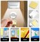 DEEIRAO LENMO Keyhole Light Lamp Battery Operated PIR Infrared IR Wireless Auto Sensor Motion Detector Door Keyhole with 4 LED Bulbs Light Lamp Tap Lights LED Night Light for Key HoleDoor Lock