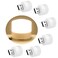 LOYAAUY USB Night Light LED Mini Light Bulb Plug in Night Light Small Night Lights Warm White USB Light Bulb for Bedroom Bathroom Hallway Nursery Kitchen Car Tiny Light 6PS 6 Warm