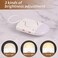 Rengmot Motion Sensor LED Night LightWarm White 3 Levels Dimmable Rechargeable BatteryStickOn Hook Mount Wireless Closet Light for CabinetWardrobeStairsHallwayBathroomBedroomCamping1 Pack