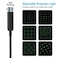 ROLEES Star Projector Night Light Adjustable Romantic Galaxy Flexible USB Interior Car Lights Portable Night Lamp Decorations for Ceiling Bedroom Party and More Green