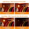 STAR-SPANGLED STARSPANGLED 3 Pack 28 Motion Sensor Lights Indoor AAA Battery Operated Stick on LED Puck Light for Stairs Under Cabinet Closet Golden Warm White