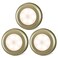 STAR-SPANGLED STARSPANGLED 3 Pack 28 Motion Sensor Lights Indoor AAA Battery Operated Stick on LED Puck Light for Stairs Under Cabinet Closet Golden Warm White