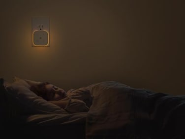 TORANKOS 2 Pack Very Dim Sleep Night Lights Plug into wall Kids Sleep Light Adult Sleep Light Bedroom Night Light Light Sensor LED Dimmable Warm Soft Light Plug in Night Light