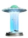 WAN TAI UFO Cow Abduction Lamp Funny LED Lamp with Miniature Cows Touch Sensor Alien Desk Light for SciFi Fans Space Decor Lovers
