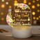 Woanger Teacher Appreciation Gift Thank You Gift from Students Heart Shaped Acrylic Lamp for Team Coworker RetirementBig Heart