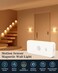Yiliaw Motion Sensor Night Lights Indoor Rechargeable StickOn Stair Lights with Wireless Magnetic Mount Adjustable Brightness 3 Color Temps for Hallway Stairway Bathroom Closet 2Pack