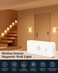 Yiliaw Motion Sensor Night Lights Indoor Rechargeable StickOn Stair Lights with Wireless Magnetic Mount Adjustable Brightness 3 Color Temps for Hallway Stairway Bathroom Closet 2Pack