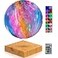 VGAzer Galaxy Levitating Globe Moon Lamp16 Colors 3D Printed Levitation Moon Light