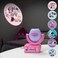 Projectables Disney Disney Minnie Mouse LED Kids Night Light Projector Dusk to Dawn Plugin Mickey Mouse for Kids Girls Bedroom Playroom Gaming Room Nursery 57958