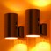 L LOHAS LED Night Light Amber Nightlight Dimmable Night Light Light Sensor Yellow Nightlight 0100LM Sleep Light for Kids Soft Warm Light for Bedroom Bathroom 2 Pack