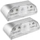 SENHAI 2 Pack Keyhole Light Infrared IR Wireless Door Lock Lamp Auto Sensor Motion Detector 4 LED Bulbs