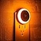 myCozyLite Amber Night Light Plug in Dusk to Dawn Sensor Blue Light Blocking Automatic Nightlight Energy Efficient 2 Pack LED Night Lights Plug into Wall for Bathroom Bedroom Kitchen Hallway Stairway