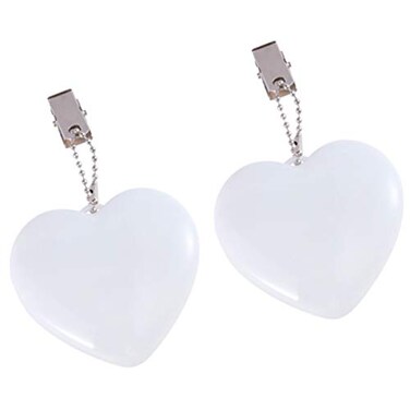 Uonlytech 2Pcs Purse Light Handbag Light Sensor Heart Shape Bag Illuminator Hanging Night Light for Women Ladies Girls