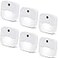 YRWXZYO 6 Pack Night Light Plug in White LED Nightlights with Smart Dusk to Dawn Sensor Plug into Wall Nightlights Suitable for Bedroom Bathroom Hallway Kitchen Stairs Kids Adults