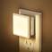 JandCase Night Lights Plug into Wall 2 Pack Plug in Night Light with DusktoDawn Light Sensor 3000K Soft White 03W LED Nightlight for Bathroom Adult Hallway