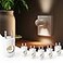 GEPLAD 6Pack LED Night Light Plugin Wall Outlet Light Soft White 3000KDusk to Dawn NightlightAmbient LightingNightlight for Bedroom Bathroom Nursery Hallway Kitchen