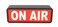 OKEDEN ON AIR LIGHT LED Sign by Room Decor Wall Decor Light Sign Recording Sign for Vloggers Youtube Stars Home Studio or Just CoolEasy ONOFF Switch and Operates on AA Batteries or USB Power