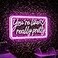 welltodo Youre Like Really Pretty Neon Signs for Wall Decor LED Neon Sign Aesthetic Room Decor for Teen Girls Neon Lights Signs for Bedroom Salon Wedding Party Pink Neon Name Sign