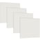 Frienda 4 Pcs Fluorescent Light Covers Replacement Flat Clear Prismatic Acrylic Ceiling Light Cover Panels2375 x 2375 x 01