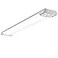 ANTLUX NTLUX 4FT LED Flush Mount Puff Lights 40W 4500LM 5000K Daylight White 48 Inch Linear LED Kitchen Ceiling Lighting Fixtures for Laundry Craft Room Fluorescent Light Replacement
