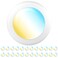 Sunco Lighting Sunco 24 Pack 6 Inch LED Disk Lights Flush Mount Ceiling Light Disc Recessed Can Lighting 850 LM 12W 65W Equivalent Selectable CCT 3000K4000K5000K6000K6500K Dimmable Damp Rated ETL