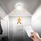 SURAIELEC Battery Ceiling Light with Wall Switch Motion Sensor Light Indoor Wireless Wall Switch Remote 6500K 300LM Battery Powered Ceiling Light for Closet Pantry Laundry and Shed 1Pack