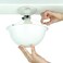 EZ Shade Ceiling Light Cover Helps Cover Exposed Light Bulbs in The Ceiling 1 Pack