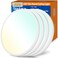 Allsmartlife LED Flush Mount Ceiling Light 4 Pack 158 inch Thin Round Flat Panel Light 32W 4320lm 3000K4000K6500K Dimmable White Light Fixtures Ceiling Mount for Kitchen Bedroom