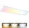 AIKVSXER 1PACK 1x4 LED Flat Panel Light Surface Mount LED Ceiling Light 5500LM 50W TRIAC 10100 Dimmable 300040005000k Selectable 4FT Kitchen Ceiling Light Fixtures for GarageLaundry White