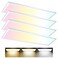 AIKVSXER 4PACK 1x4 Flat Panel Light Surface Mount LED Ceiling Light 5500LM 50W TRIAC 10100 Dimmable 300040005000k Selectable 48 Inch LED Light Fixture 120V LED Light for GarageKitchen