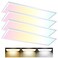 AIKVSXER 4PACK 1x4 Flat Panel Light Surface Mount LED Ceiling Light 5500LM 50W TRIAC 10100 Dimmable 300040005000k Selectable 48 Inch LED Light Fixture 120V LED Light for GarageKitchen