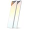 Allsmartlife 1x4 Led Flat Panel Light Surface Mount Ceiling Light 5CCT 3000K3800K4500K5200K6000K Dimmable 24W30W40W 4980LM EdgeLit Flush Mount or Drop Ceiling for Office Kitchen Garage White 2Pack